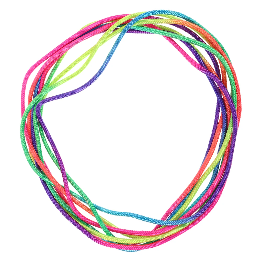 

1pcs Elastic Rope Chinese Game Outdoor Party Sport Toy Kids Exercise Jumping Elastic Bands Colorful Plastic Play Band