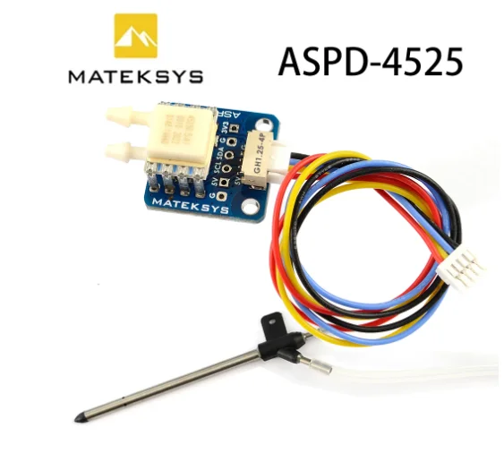 MATEK ASPD-4525 DIGITAL AIRSPEED SENSOR 4~6V DC for F405-WING F411-WING F722-Wing Flight Controllers RC FPV Racing Drone