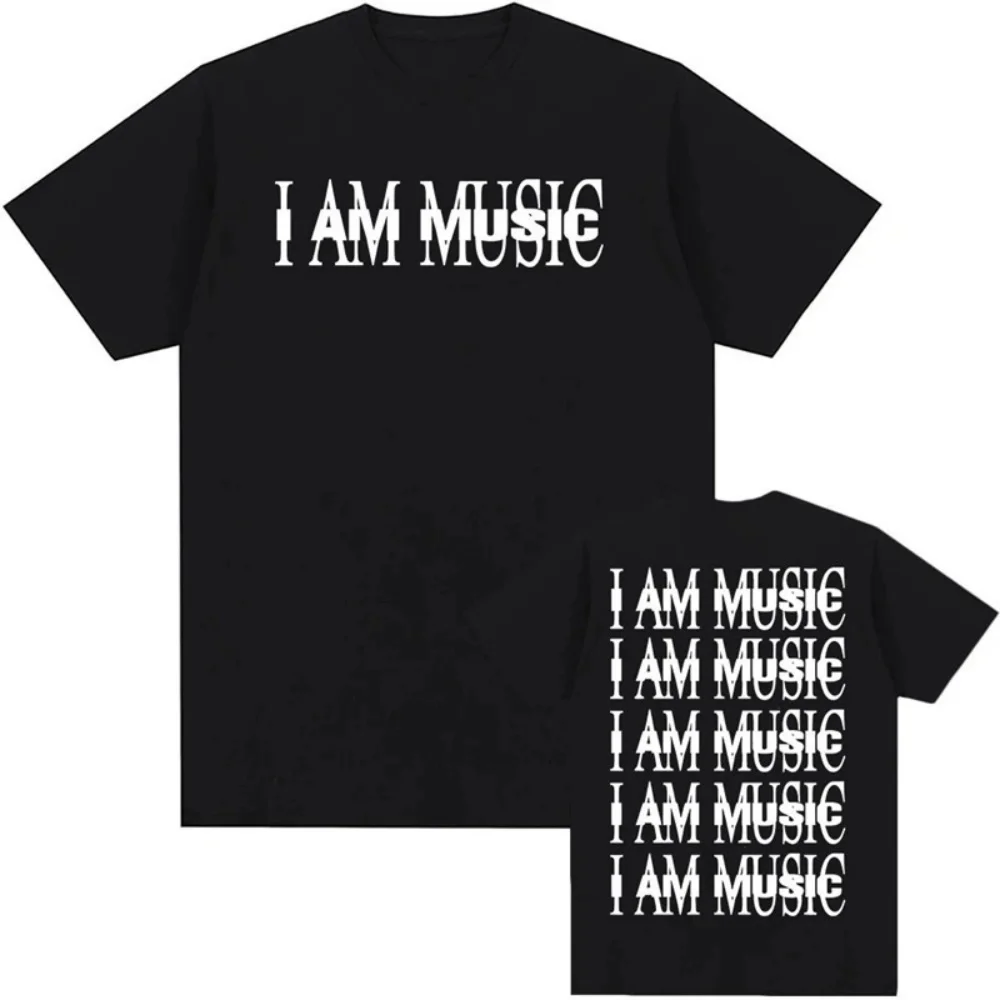 I am Playboi Carti, a music album. Summer men's loose casual T-shirt with short sleeves