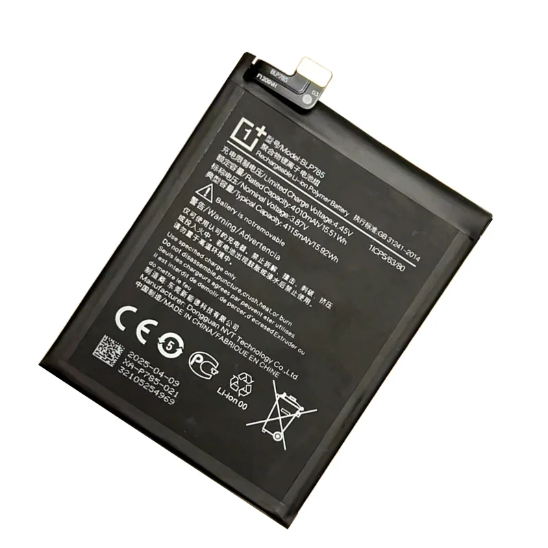 100% Original New High Quality BLP785 4115mAh Phone Replacement Battery For One Plus Oneplus Nord Batteries Bateria +Tools