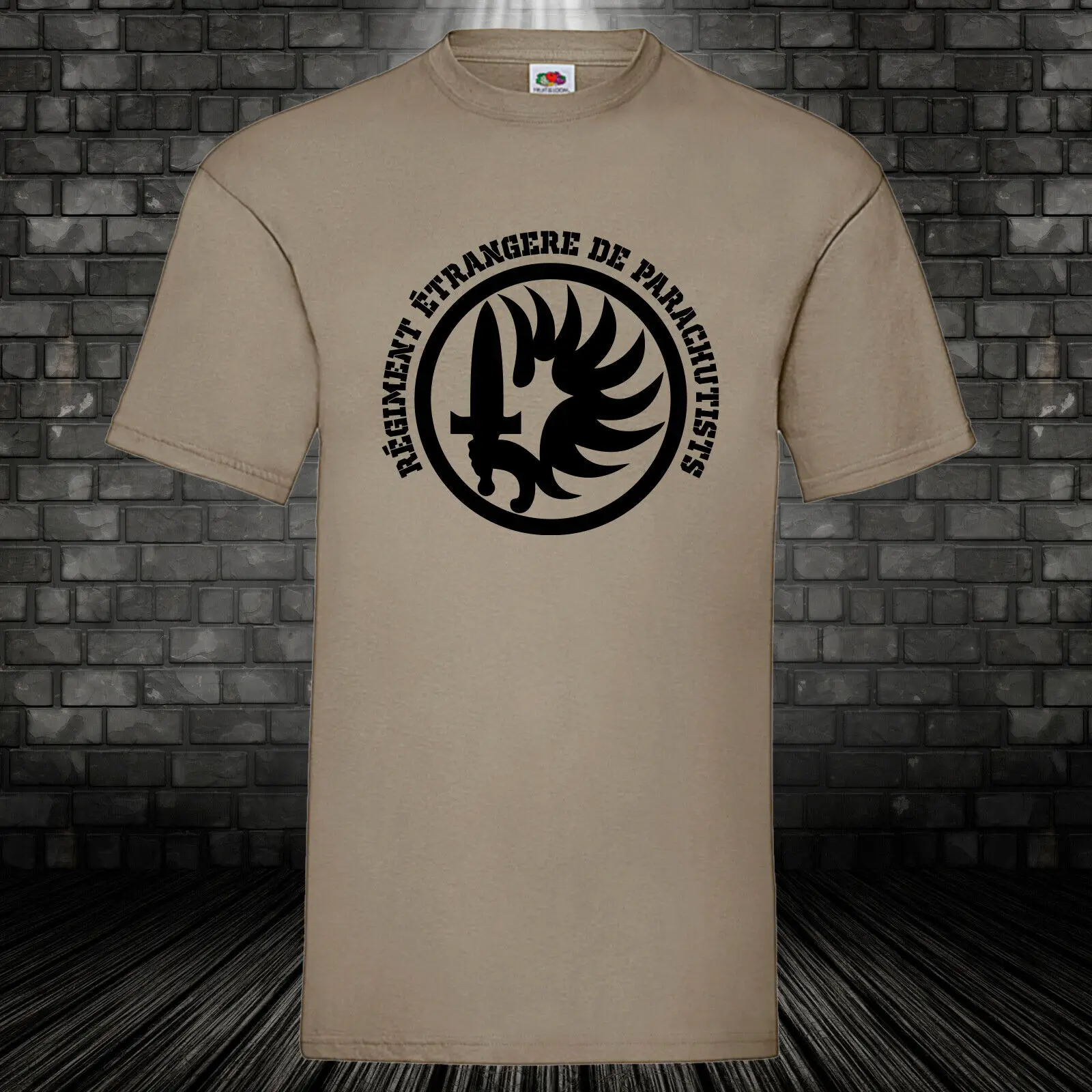 

French Foreign Legion Elite Paratroopers - Legion Etrangere T-Shirt Short Sleeve Casual 100% Cotton Shirt