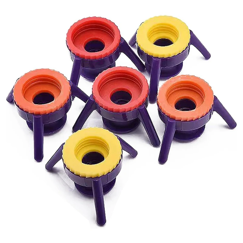 Kit de vaciado de botellas de plástico Universal, tapa de botella multifuncional, soporte invertido