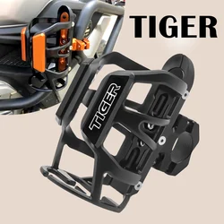 For Tiger 1200 GT PRO Rally Explorer 1200 XCA Motorcycle Stand Mount Accessories Beverage Water Bottle Cage Drink Cup Holder