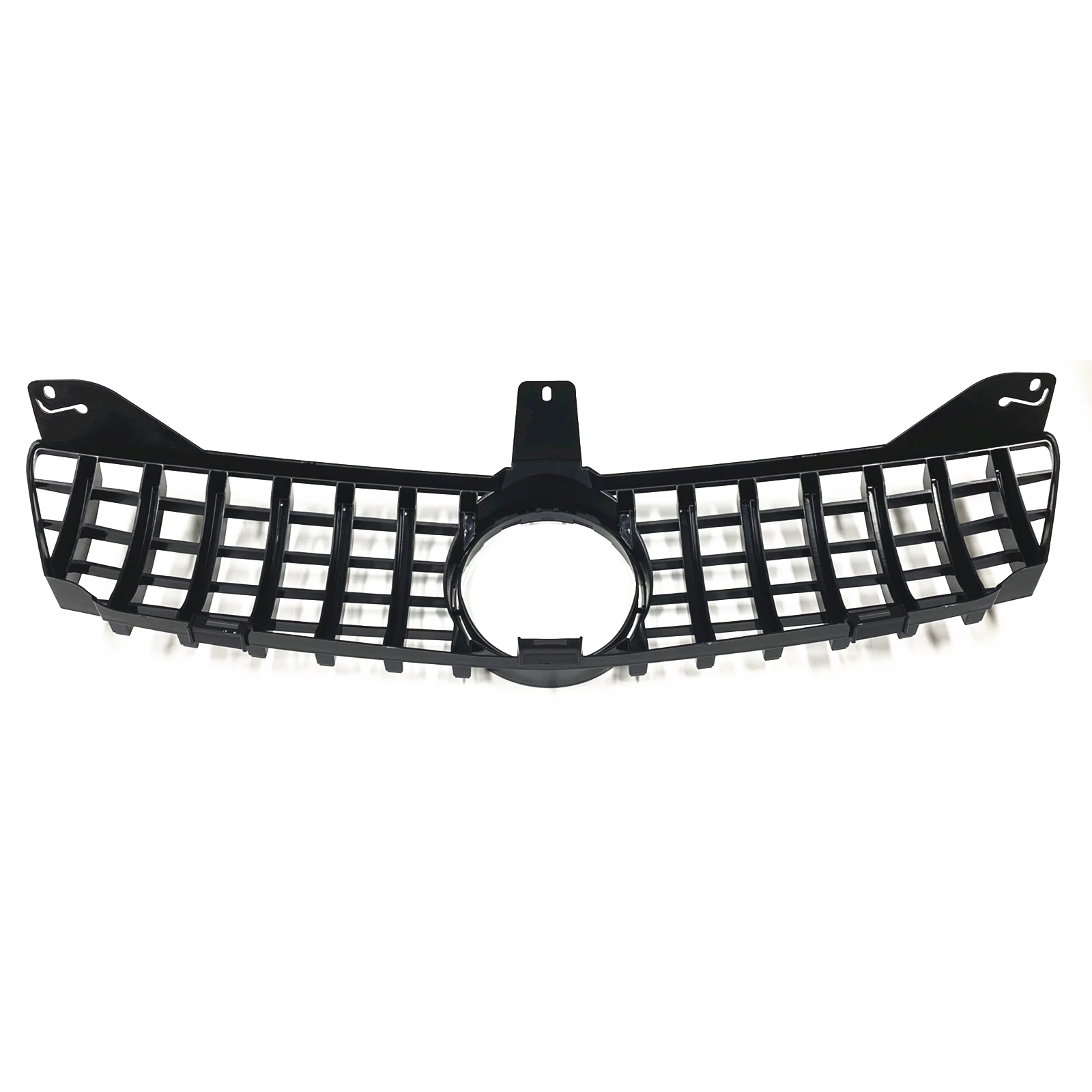 Front Grille Grill For Mercedes Benz W219 CLS Class CLS350 CLS500 CLS550 2005-2008 GT Style Silver/Black Upper Bumper Hood Mesh