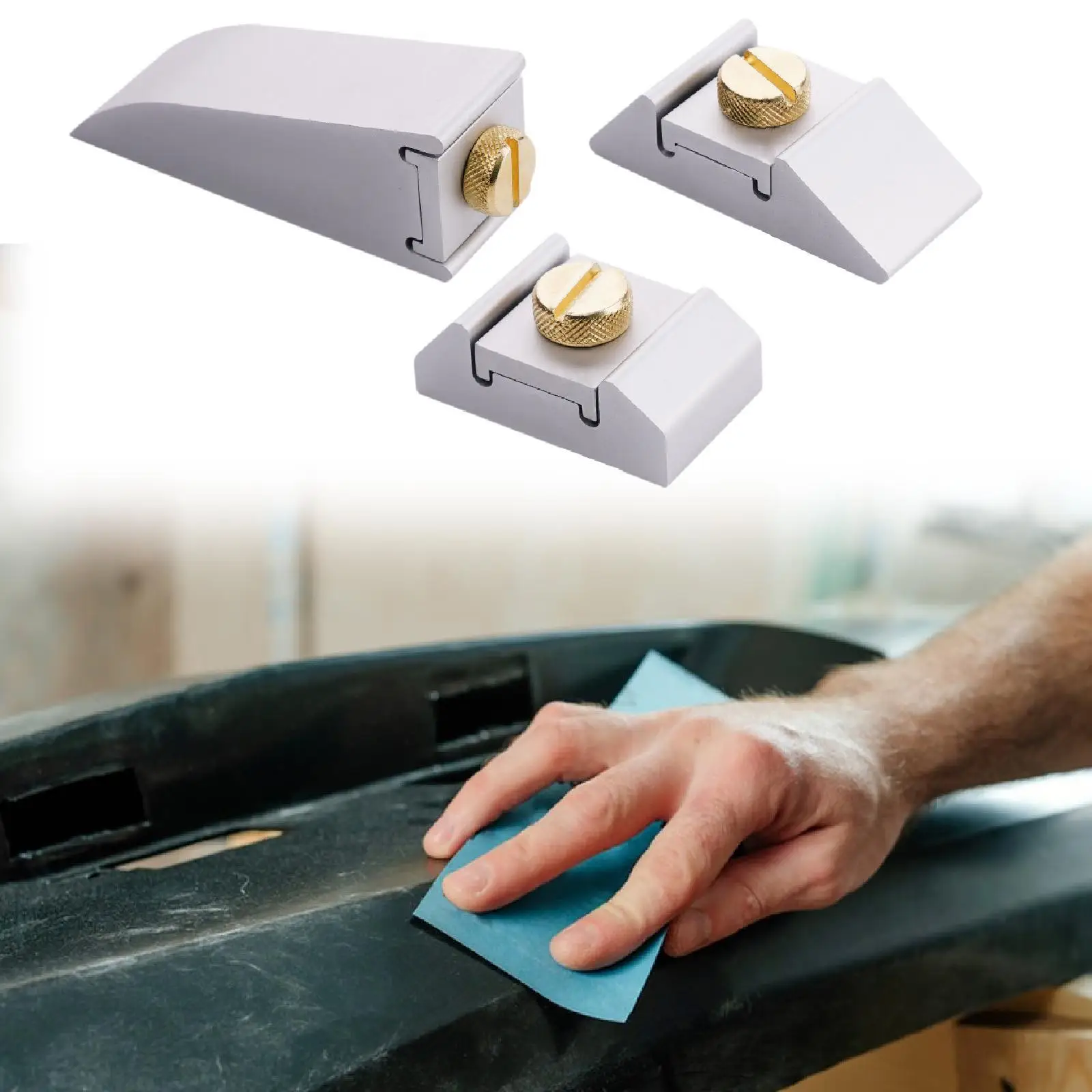 Sanding Block Practical Edge Grinding Polishing Tool for Auto Body Polishing