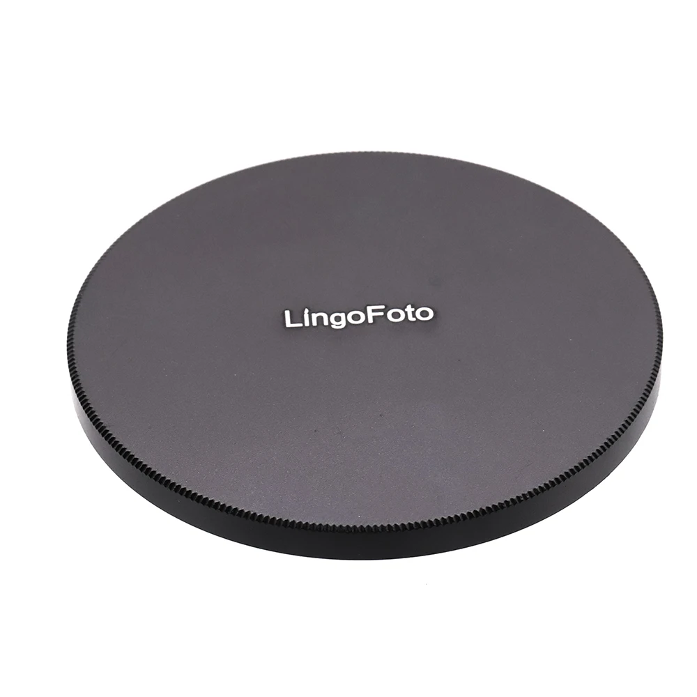 LingoFoto Metal Lens Filter Rear Cap Universal 40.5 43 49 52 55 58 62 67 72 77 82 86 95 mm with Lens Cleaning Cloth