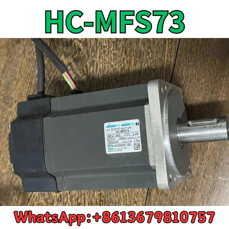 

Used servo motor HC-MFS73 test OK Fast Shipping