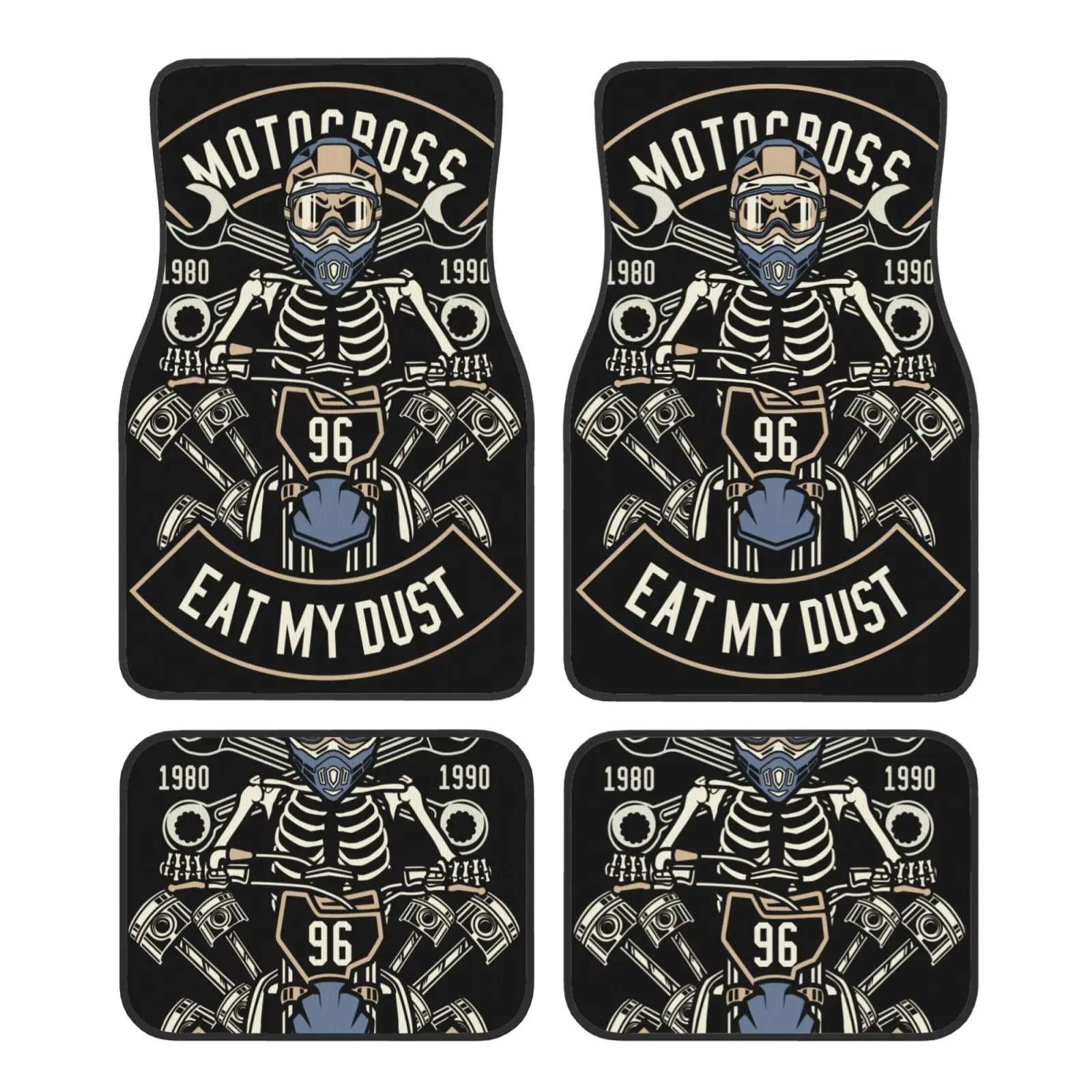 4pcs Car Floor Mats, Personalized And Stylish Design, Perfect For Christmas, Valentine'S Day, Thanksgiving, A Top Choice For Car