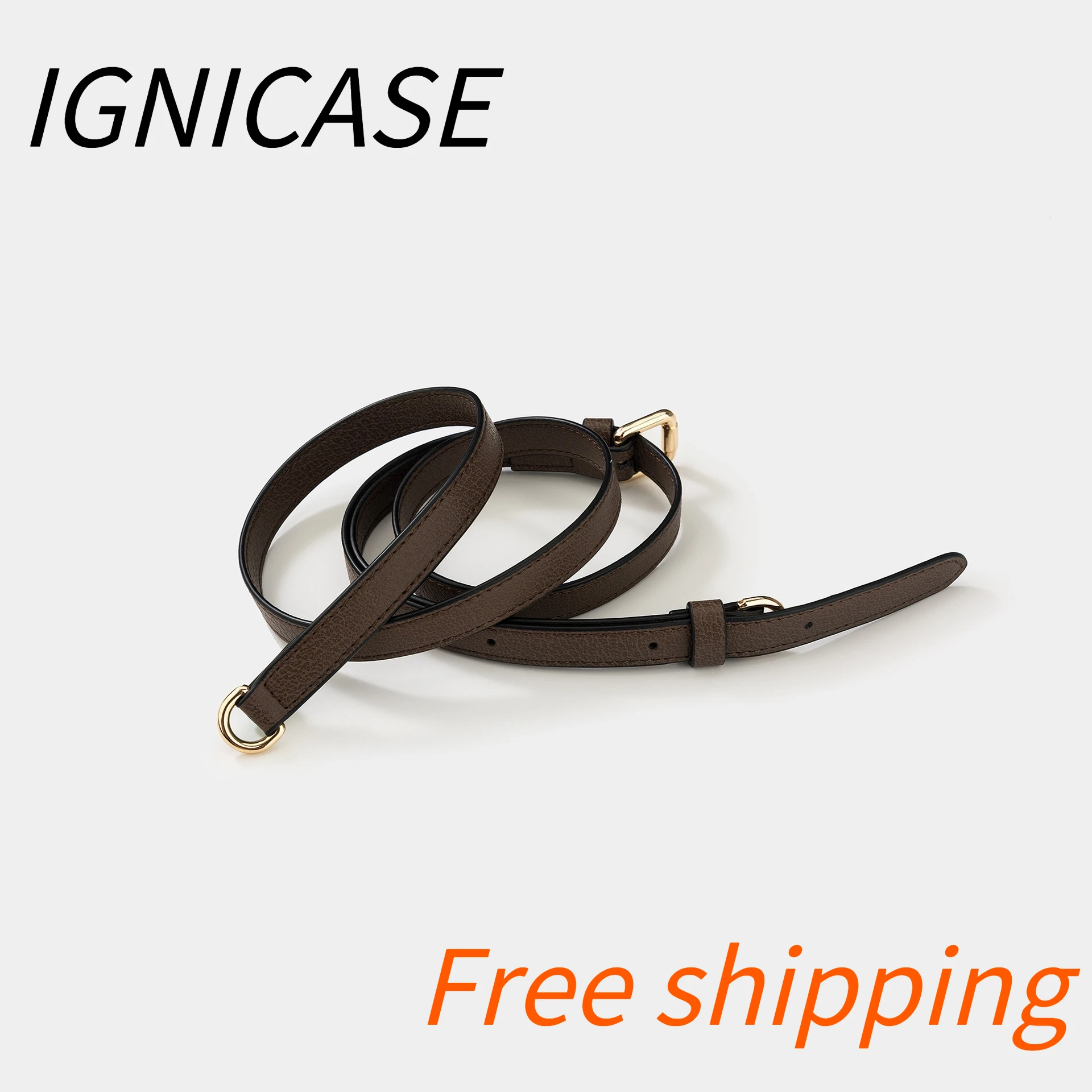 

Сумка-кроссбоди IGNICASE Fashion Versatile Series со сменными ремнями, на одно плечо, с длинным ремнем через плечо, модные аксессуары
