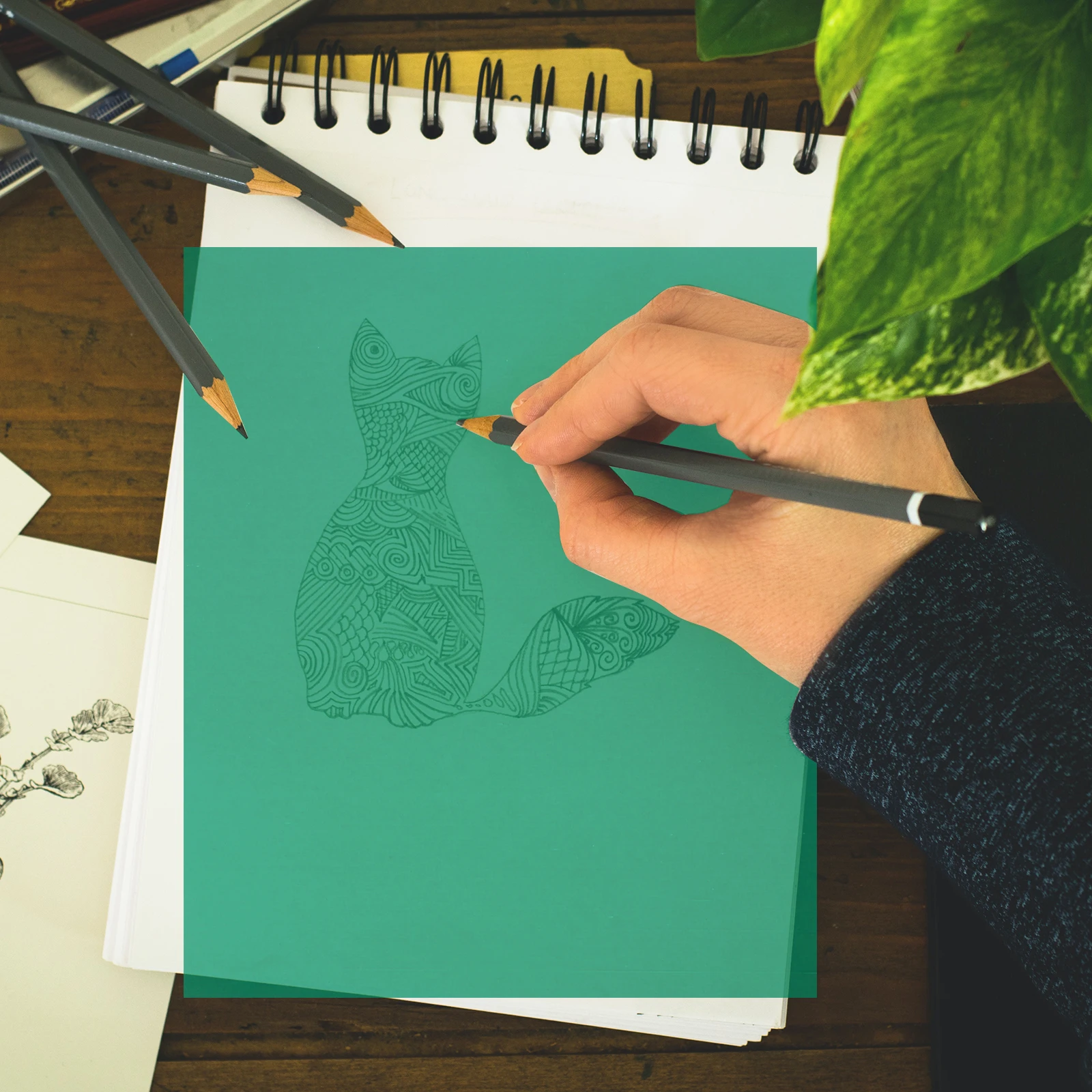 10pcs Cross Stitch Transfer Paper Carbon Tracing Graphite Sewing Copy Paper Embroidery Green Reusable DIY Craft Tools