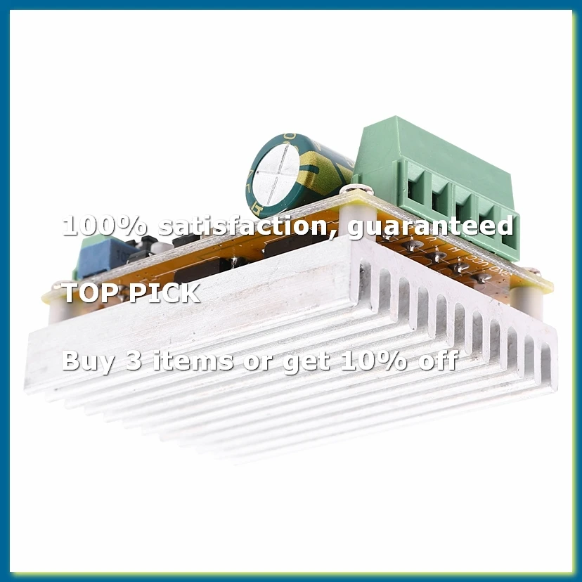 ●380W 3 Phases Brushless Motor Controller Board(No/Without Hall Sensor) BLDC PWM PLC Driver Board DC 6.5-50V