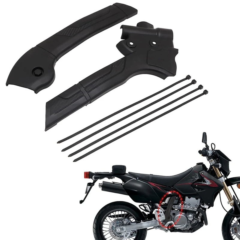 

Защитная крышка рамы мотоцикла для Suzuki DRZ400 DRZ400S DRZ400SM DRZ 400 400S 400SM, Черная