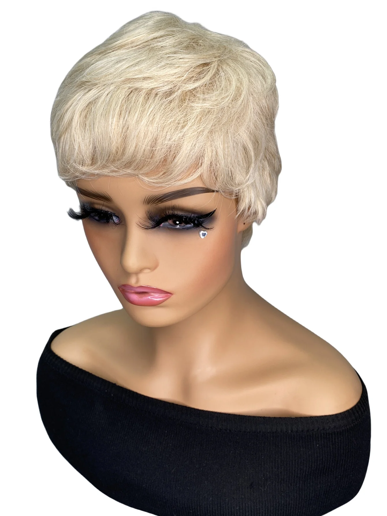 Short Pixie Cut Hair Wig Short Hairstyles Synthetic Wigs For Women Wigs Heat Resistant Women\'s Wig