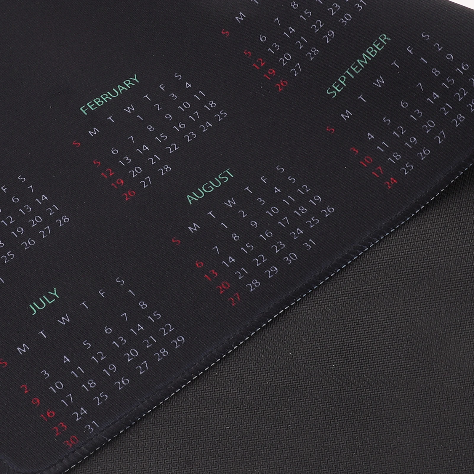 

Ergonomic Mouse Pad 2023 Calendar Large Non Slip Desk Office Rubber Gaming for Laptop Computer Keyboard Smooth Surface