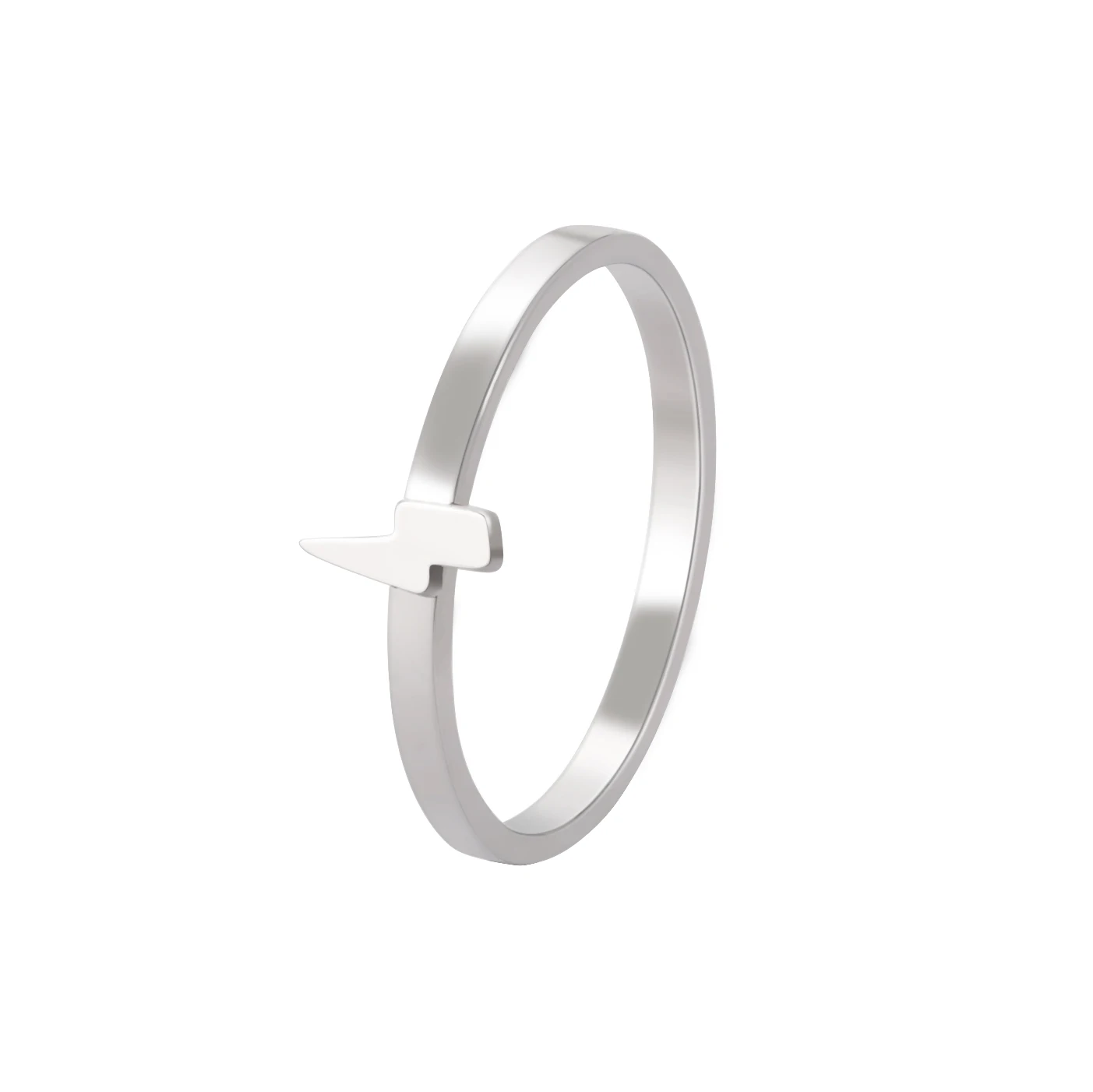 Kkjoy Mode Silber Farbe Edelstahl Flugzeug Liebe Paar Set Ring Für Frauen Blitz Einstellbare Schmuck Geschenk Großhandel – Detail 6
