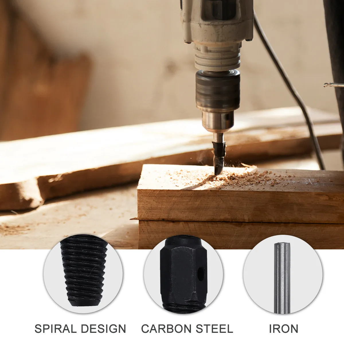 

Набор для извлечения обломков проводов: двухсторонний инструмент из углеродистой стали для удаления обломков труб, прочный, компактный, удобный в использовании, двухсторонний съемник