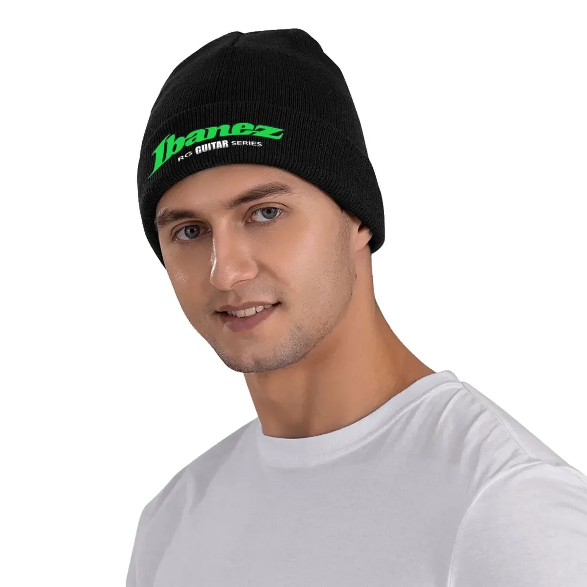 I-Ibanezs Guitars Beanie Hats Music Fans Bonnet Hats Men Women Unisex Funny Kpop Knit Hat Spring Custom Elastic Caps