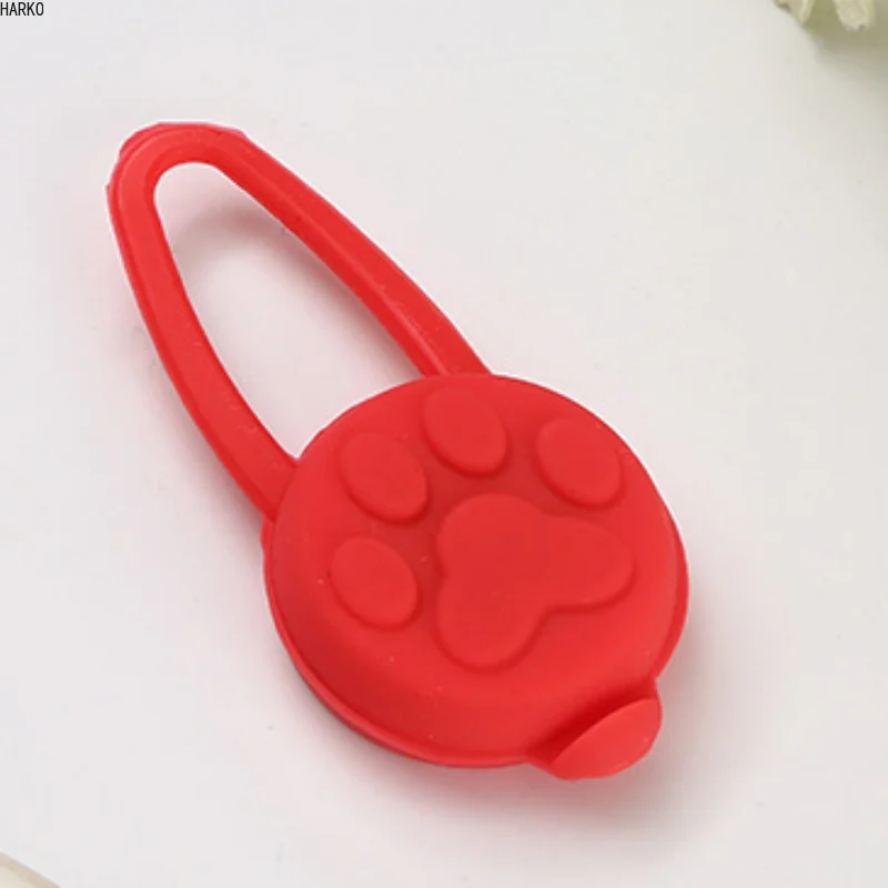Colorful LED flashlight Dog cat collar Glowing pendant Pet Dog Night Safe Pet Leader Necklace Glowing bright decorative collar