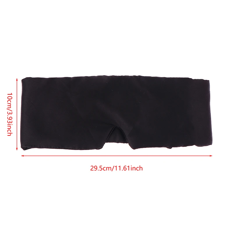 

Маска для сна из ледяного шелка — мягкая, мягкая повязка на глаз для блокировки света и поддержки сна в путешествиях