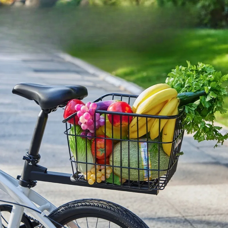 

Mountain road car rear schoolbag storage basket large capacity pet cat dog rear basket