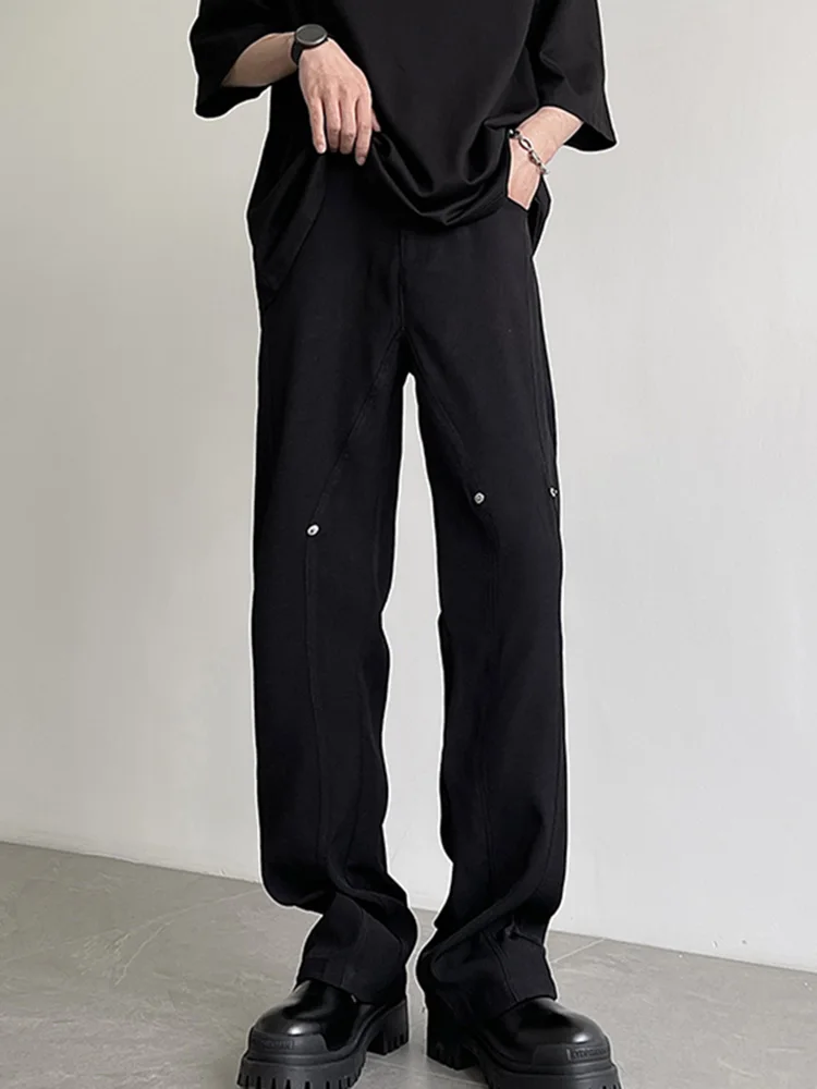 

Мужские брюки Cleanfit в американском стиле High Street Vibe, слегка расклешенные, прямого кроя, облегающие, повседневные, дышащие