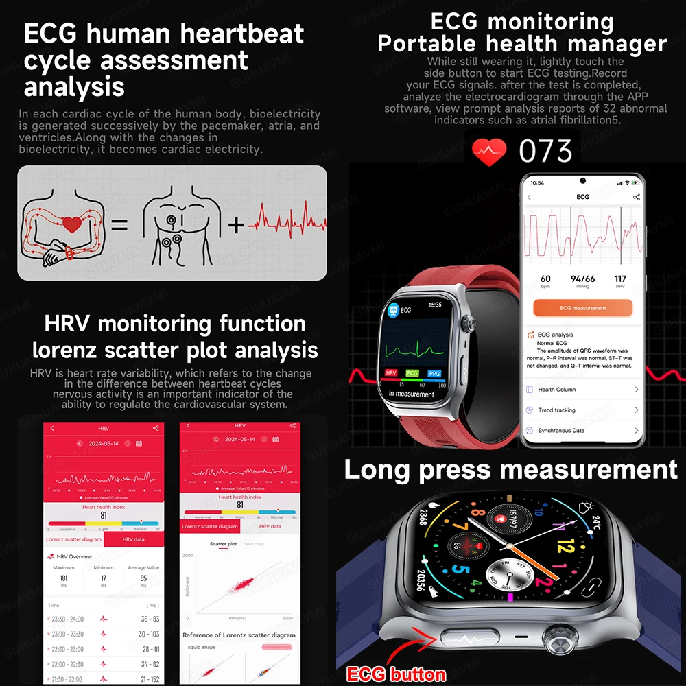 2025 NEW Nursing level ECG+PPG - đánh giá và giá Musical Instrument German