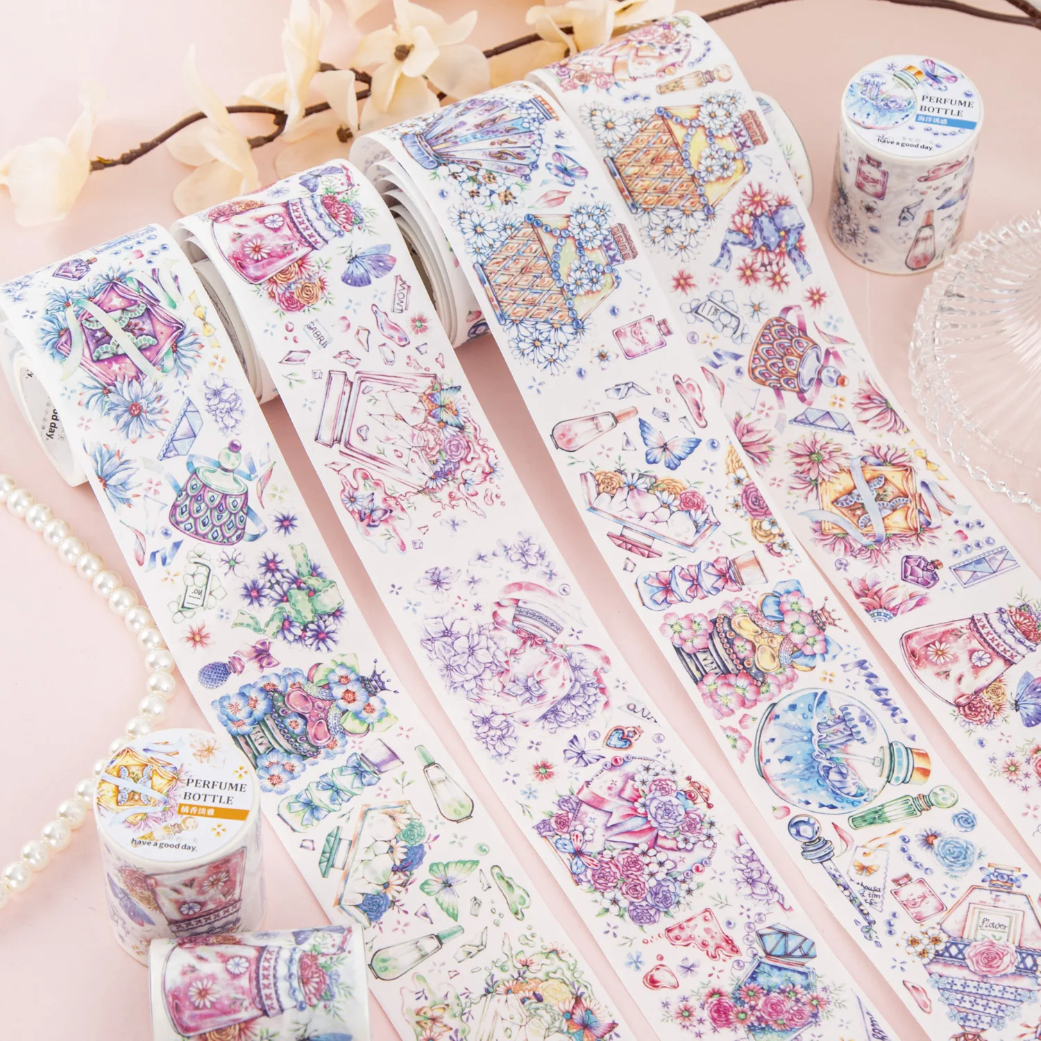 10pcs/1lot Kawaii Scrapbook Sticker Perfumed glaze Scrapbooking Supplies Planner Decorative Craft Stationery Sticker