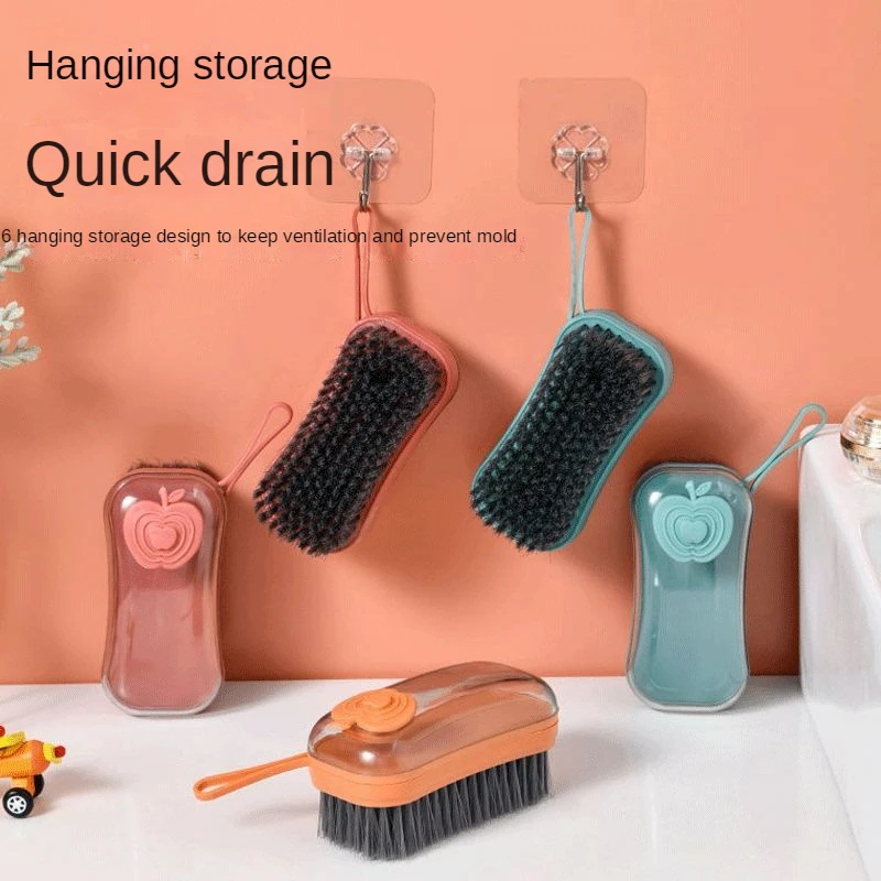 Multifunctional Liquid Cleaning Brush Automatic Soft Brush Shoe Artifact Shoe Brush Shoe Laundry Brush Household Brush Clothes