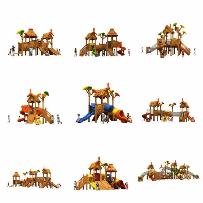 2026  New Arrivals Cheap Price Plastic Slides Play Set Amusement Equipment Small Kids Outdoor Playground