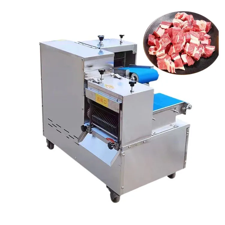 Hot Selling Fresh Meat Cube Cutting Machine Frozen Pork Meat Dicer Fresh Meat Slicer