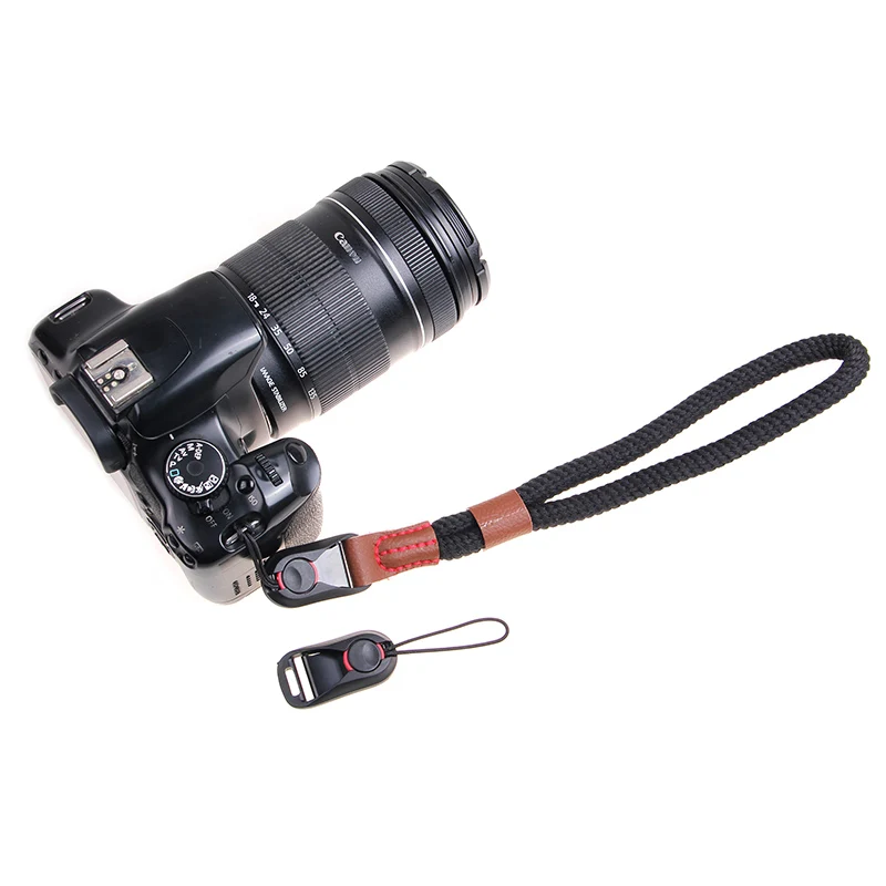 Neue Micro SLR Kamera Quick Release Handgelenk Gurt Seil Armband für Canon Nikon Leica Sony A5100 A6300 A7RM2 A6000 A6500 A7 DSLR – Detail 7