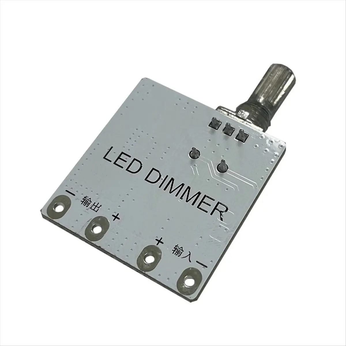 ●LED Constant Voltage Dimmer Board Control Module Table Lamp Stepless Knob Potentiometer Live Fill Light Dimmer Module,A-A57M