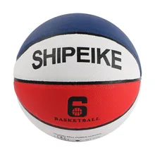 PU soft leather basketball No. 6 standard student teenagers men and women indoor and outdoor cement floor training blue balls