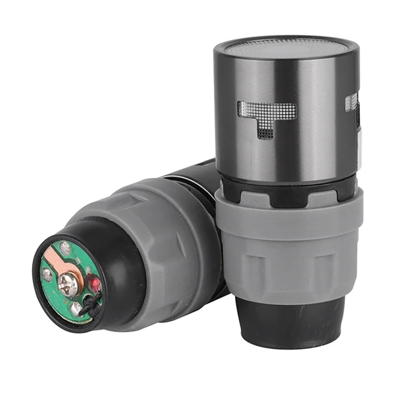 كامل-2 قطعة ميكروفون ديناميكي الأساسية كبسولة المهنية ميكروفون كبسولة استبدال الملحقات