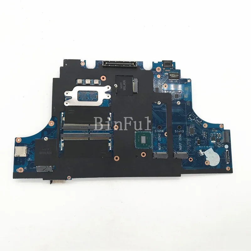 CN-04C8W8 04C8W8 4C8W8 Mainboard CAP10 LA-E321P With I7-7700HQ CPU For DELL Precision 7720 M7720 Laptop Motherboard 100% Tested