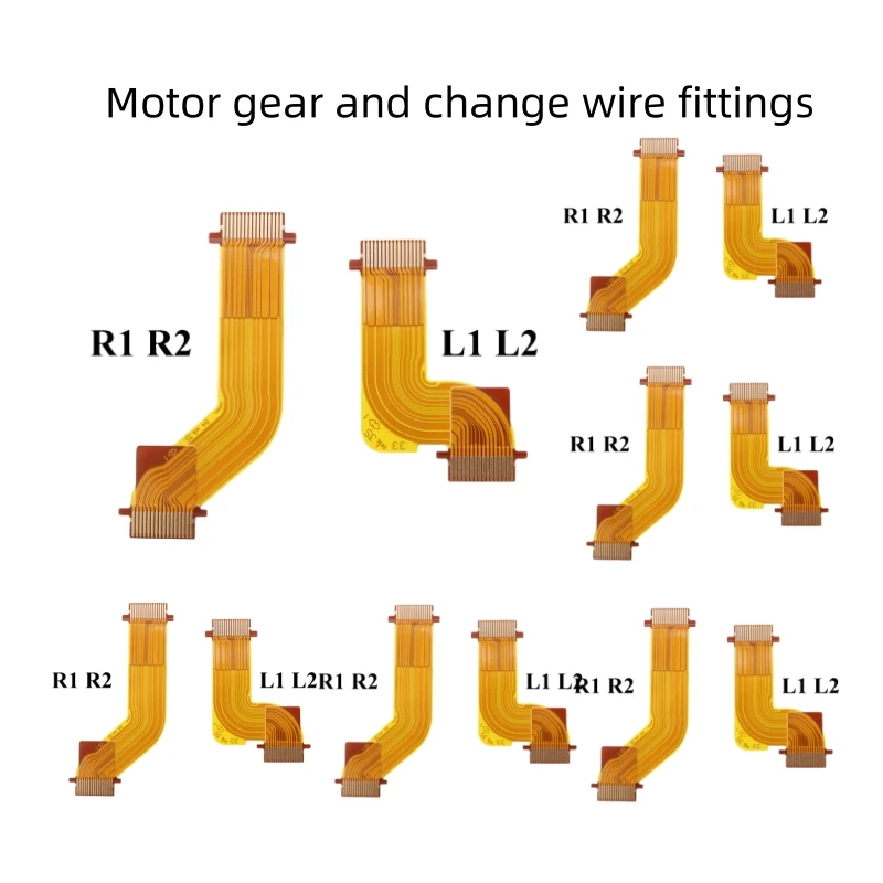 5/3/1pcs For PS5 Handle LR Cable For Ps5 Left And Right Key Board Cable Handle Motor Gear And Replacement  Accessories