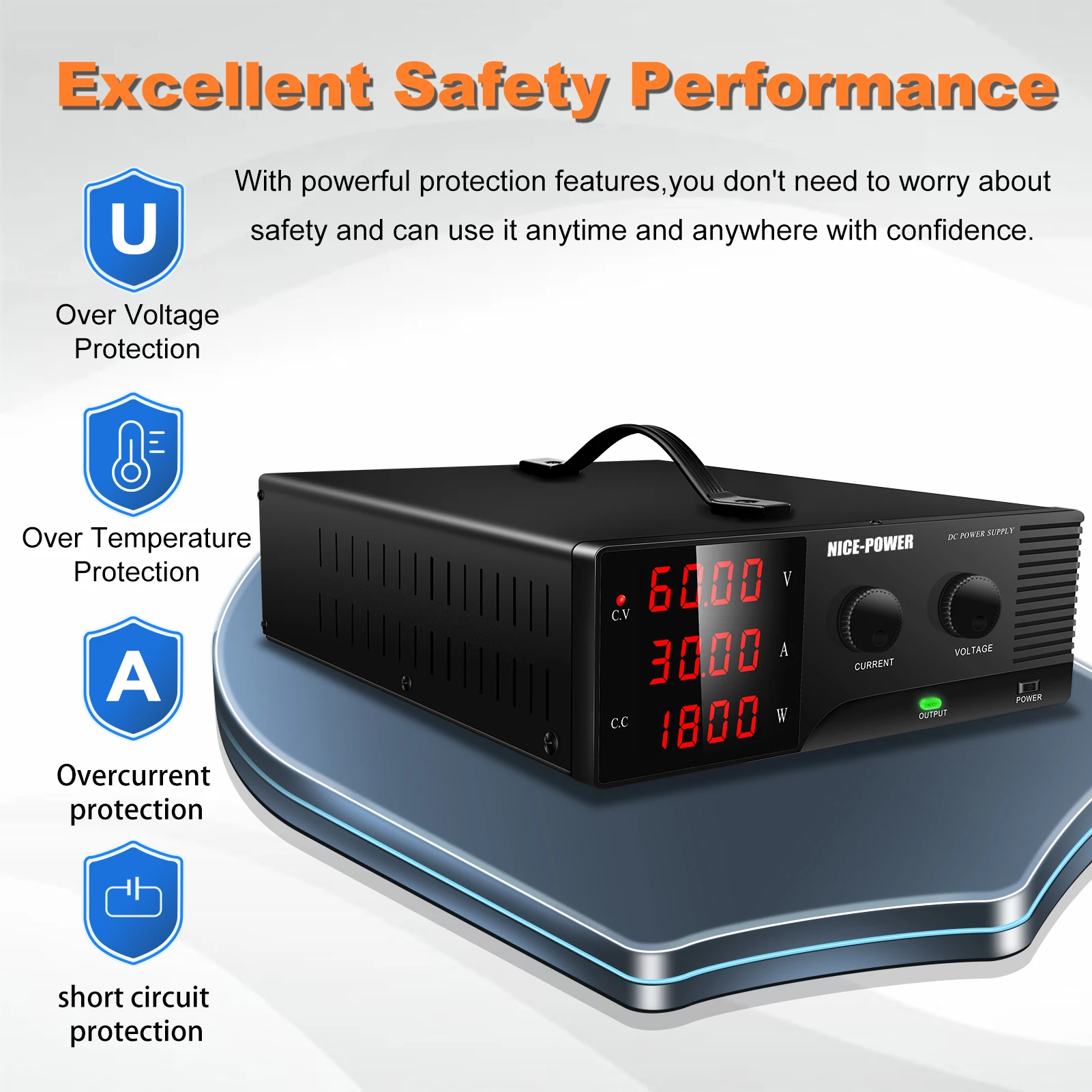 High-Power Lab Programmable Po - đánh giá và giá Ac Power Supply