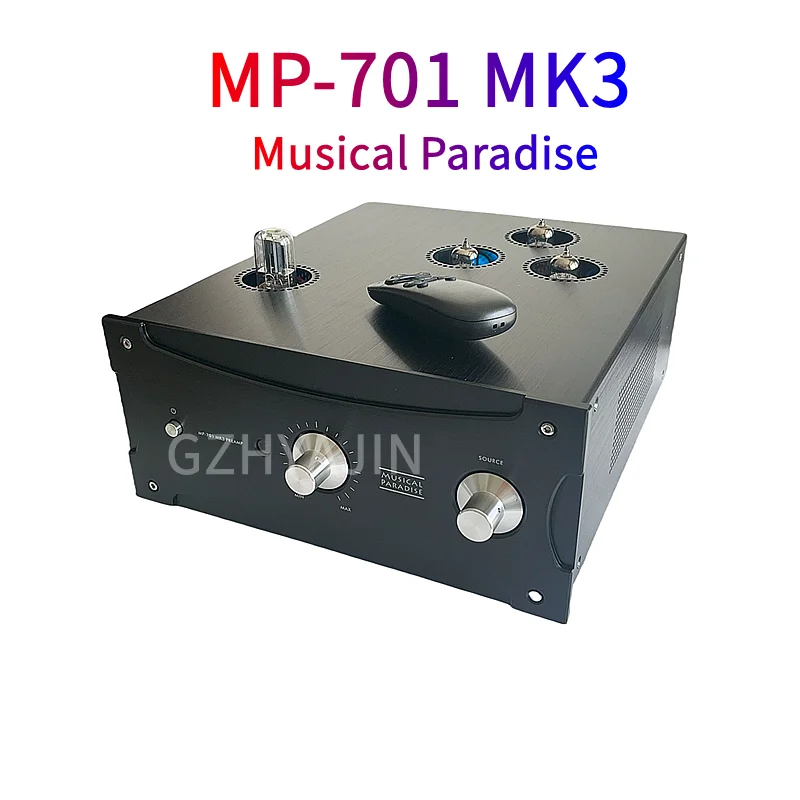 Musical Paradise MP-701 MK3 Bile Front Stage Electronic Tube Front Stage Amplifier with Remote Control