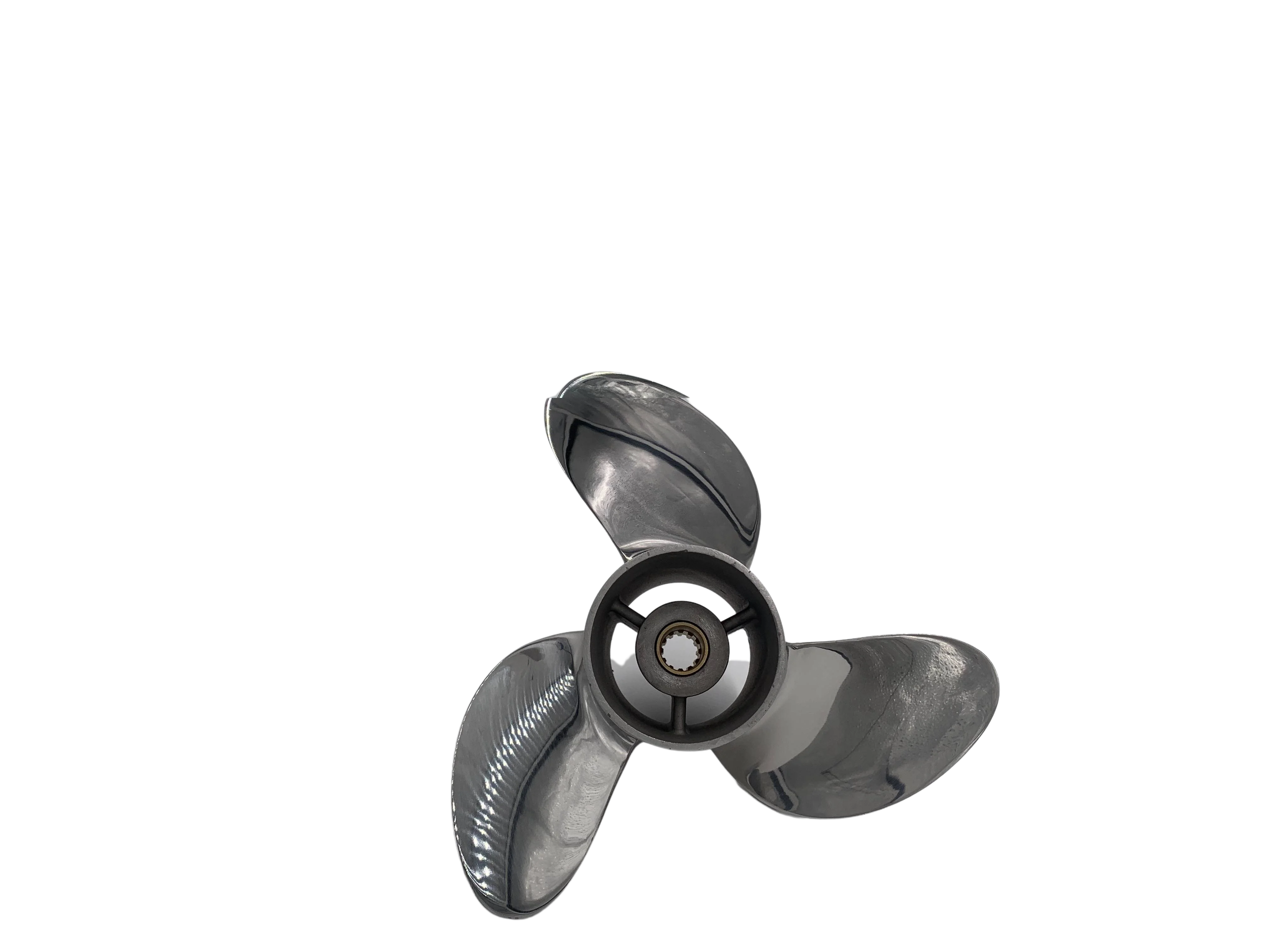 Boat Propeller 7.8x8 for Tohatsu 5HP-6HP 3 Blades Stainless Steel Prop SS 12 Tooth RH OEM NO: 3R1B64514-2 7.8x8