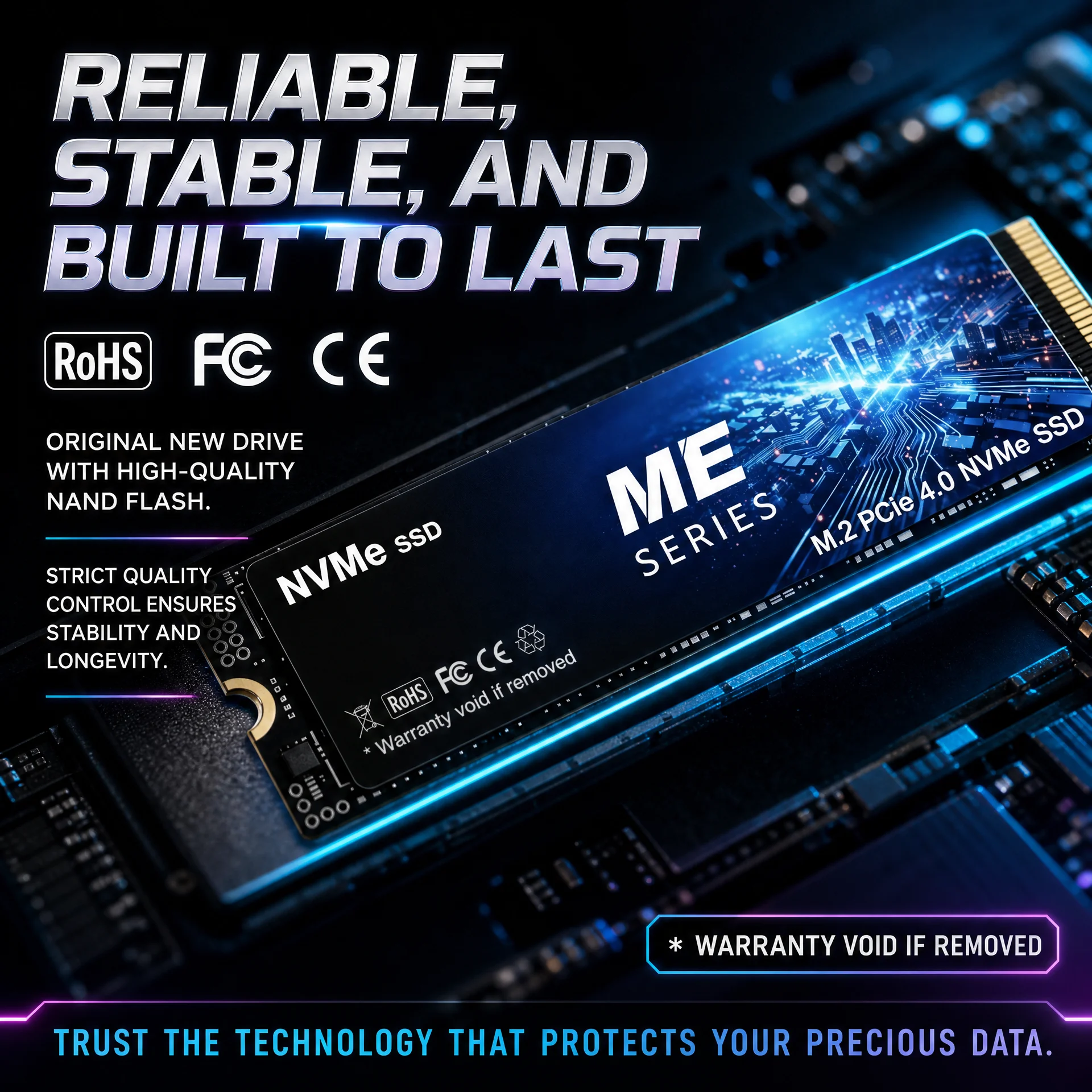 Новый SSD-накопитель ME SERIES – обзор и цена M.2 Nvme 4Tb Pcie 4.0 Ssd