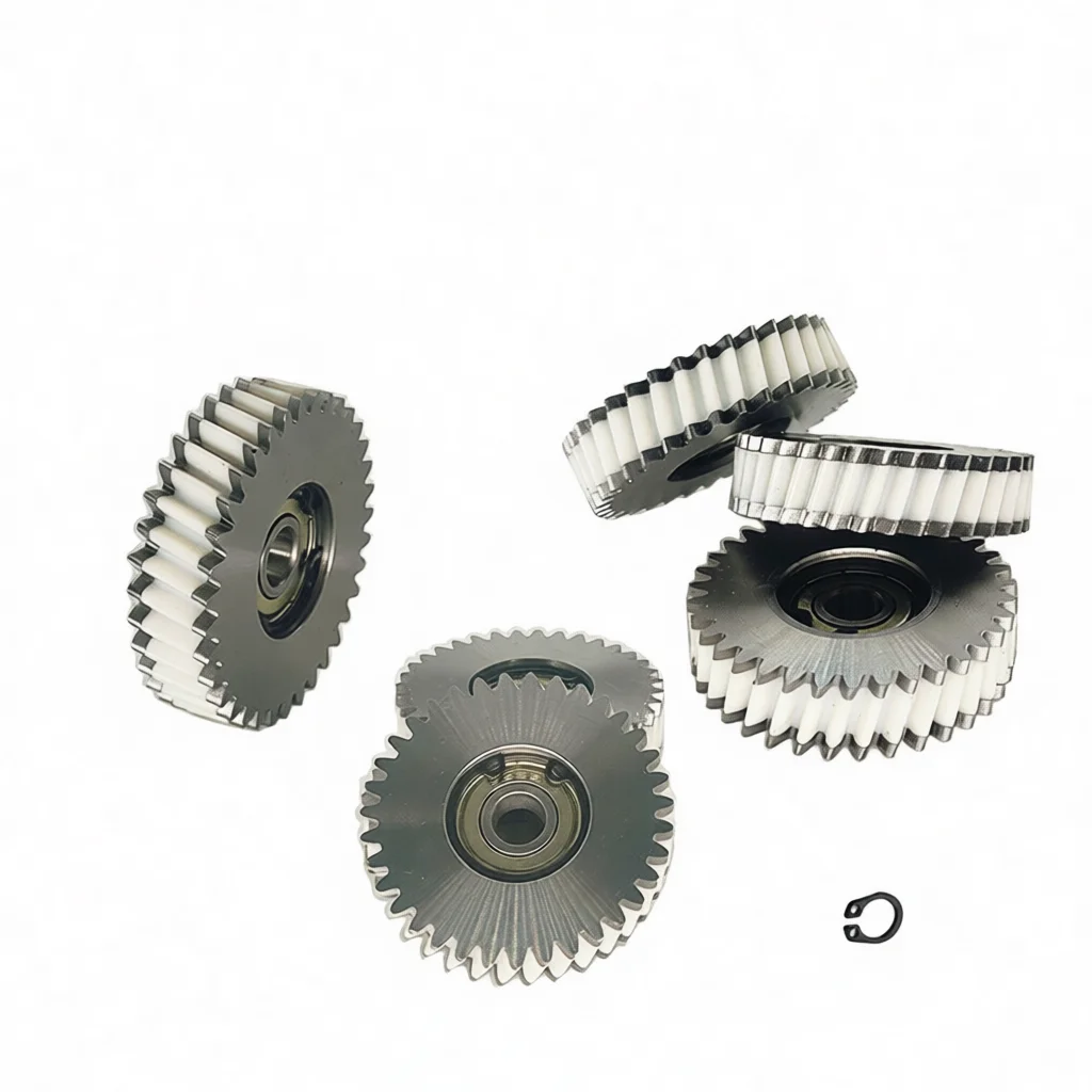 Replacement Helical Gear For 500W Electric Motor Ebike Transmission Spare Components Professional Accessory Vehicle Repairing