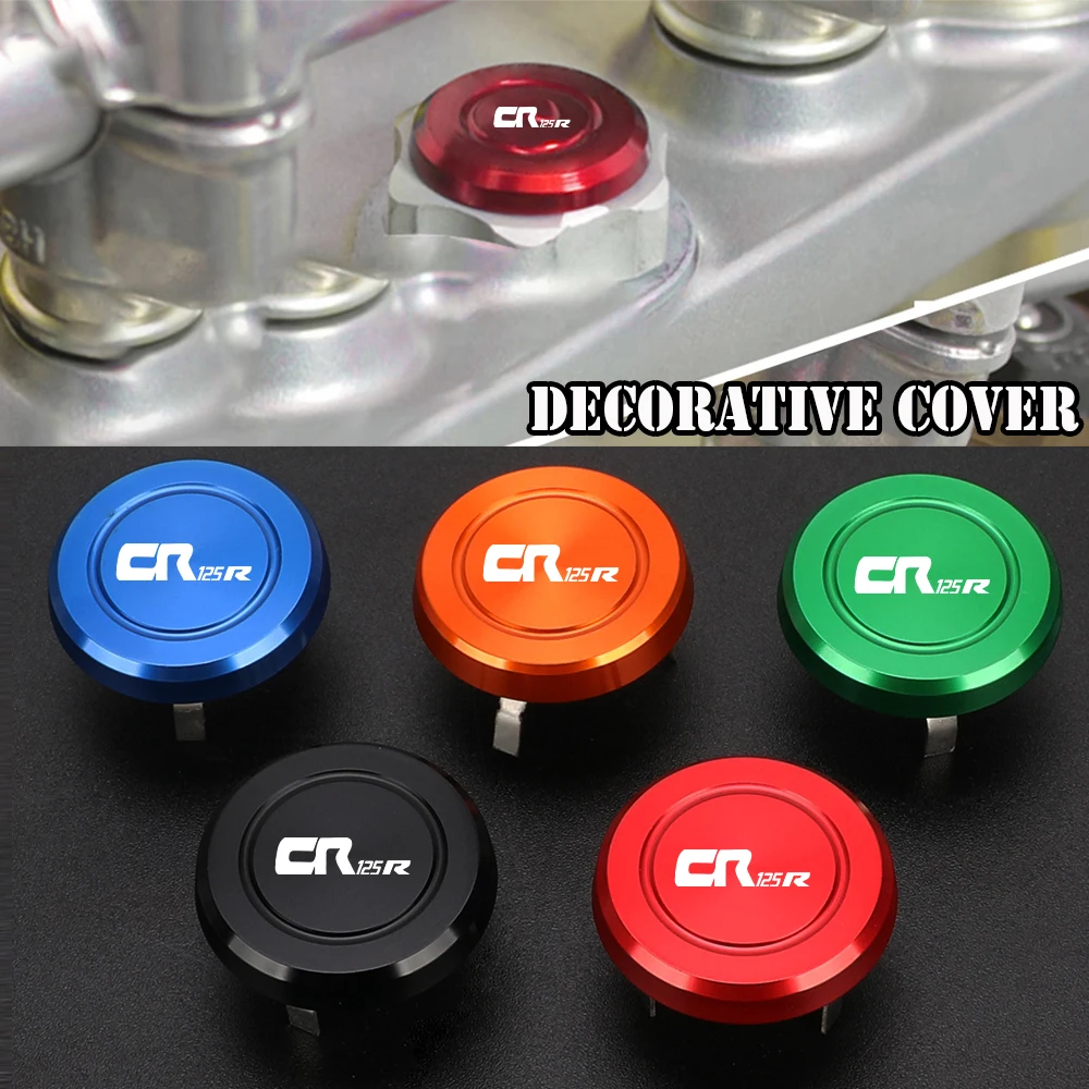 

Motocross For Honda CR125R CR250R 1992-2007 2006 2005 2004 2003 CR 125R 250R 450R Steering Stem Nut Cap Decorative cover Parts