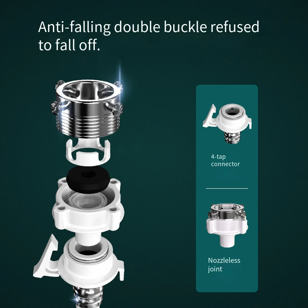 1 قطعة غسالة تمديد خرطوم غسالة أنبوب مدخل المياه انبوب ماء تمديد موصل خرطوم المياه الملحقات