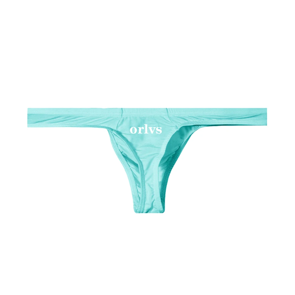 

Hot New Comfy Fashion Underwear Thongs Lingerie Panties G-String Orange Sexy Soft Solid Spandex Bright Blue Classic