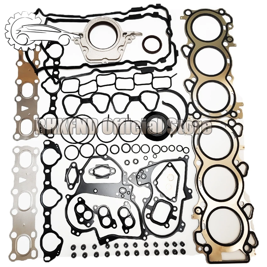 

VQ25HR Engine Overhaul Gasket Kit A0101-JK00B FOR NISSAN Infiniti G25 X Sport Sedan 4-Door 2.5L 2496CC Repair Kit Rebuild