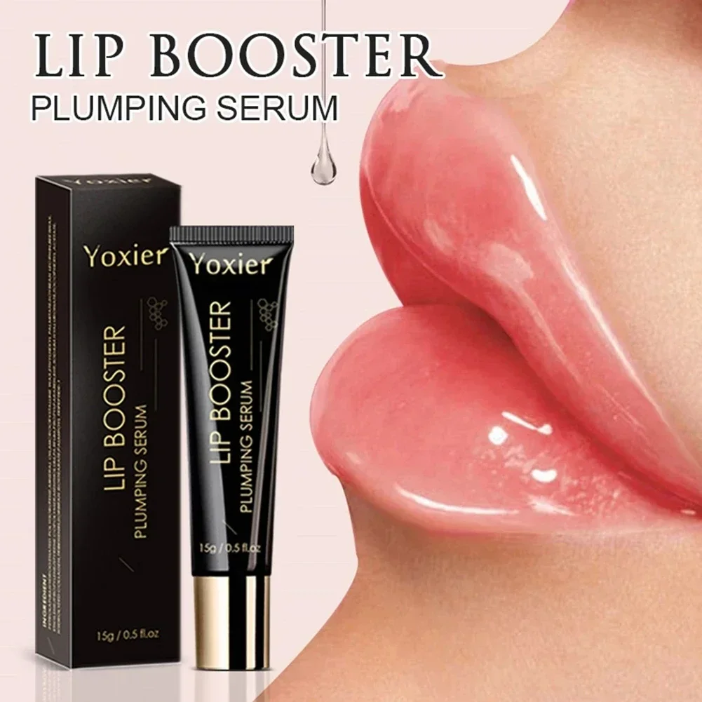 

Lip Booster Essence Lips Plumping Serum Reduce Dryness Fine Lines Moisturizing Booster Plumper Repair Lip Care Lipsalve