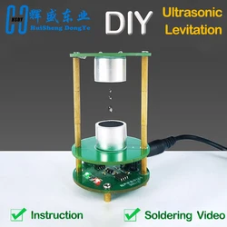 DIY Ultrasonic Levitation Kit Floating Standing Wave Control DIY Soldering Project Electronic Kit Acoustic Suspension 12V