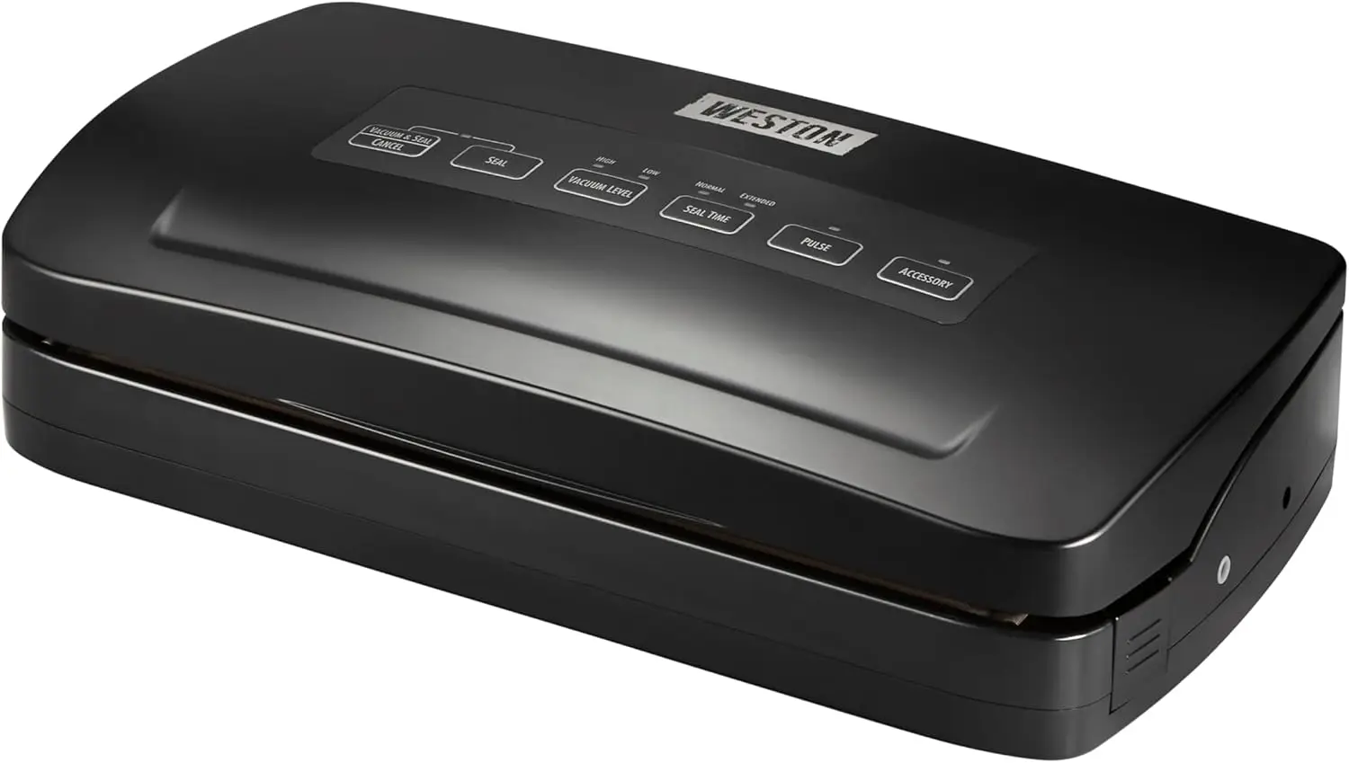 

Brands Vacuum Sealer Machine for Food Preservation & Sous Vide, Seals Bags up to 11” Wide, 110 Watts, 22.5” HG Strength