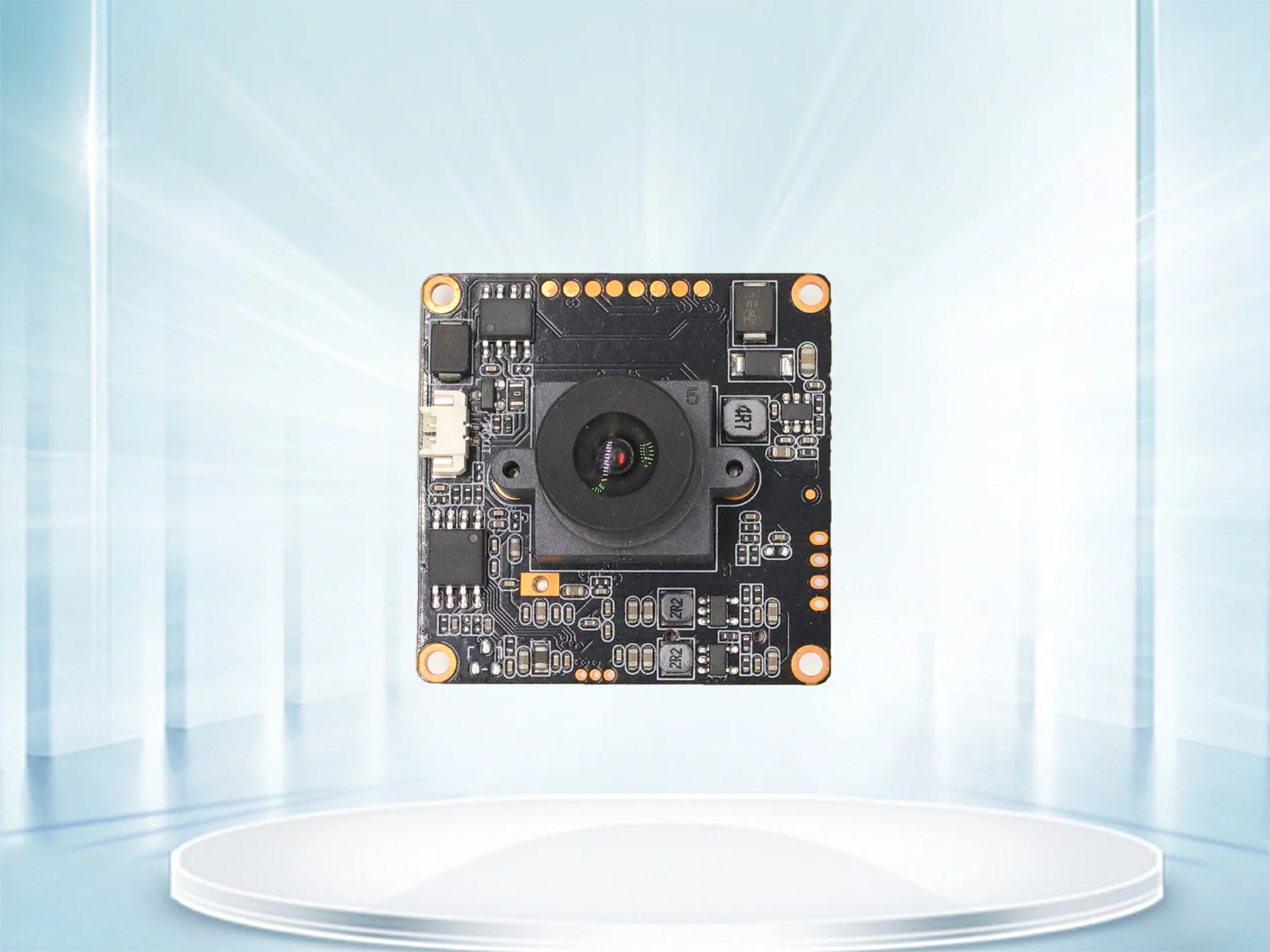 IP Camera POE Mini Network Webcam Box 4MP 25FPS CMOS With No Distortion Lens Push Video Stream To YouTube Onvif RTSP WiFi