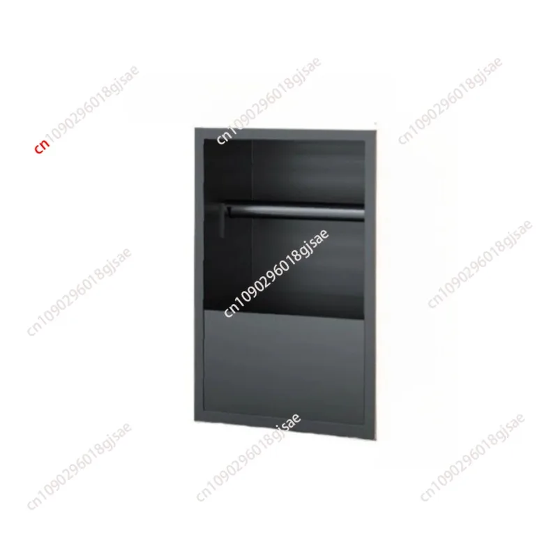 

Ниша для унитаза, встраиваемая полка для коробки для салфеток из нержавеющей стали, полка для туалета, ванной комнаты, вешалка для салфеток, настенный шкаф